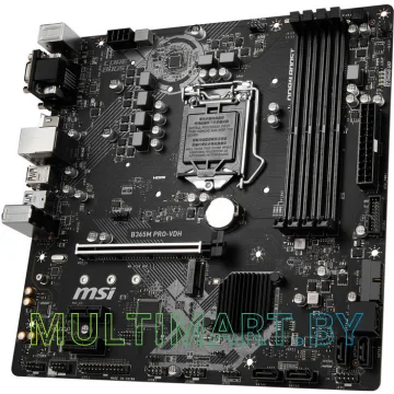 Материнская плата MSI B365M PRO-VDH картинка 3
